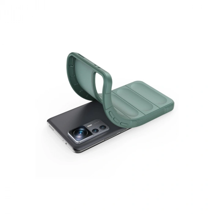 Xiaomi Mi 12t Pro Kılıf Optimum Silikon - Koyu Yeşil