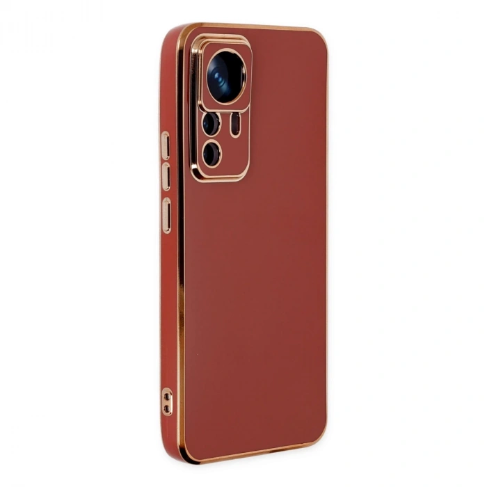 Xiaomi Mi 12t Pro Kılıf Volet Silikon - Kırmızı