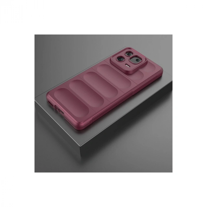 Xiaomi Mi 13 Pro Kılıf Optimum Silikon - Bordo