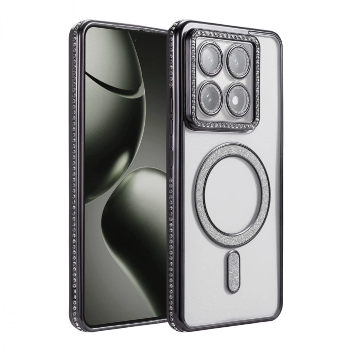 Xiaomi Mi 14t Pro Joke Simli Magneticsafe Kılıf - Siyah
