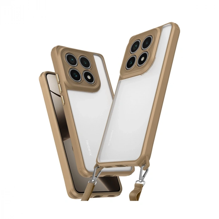 Xiaomi Mi 14t Pro Kılıf Penta Silikon Kılıf - Çöl Titanyum