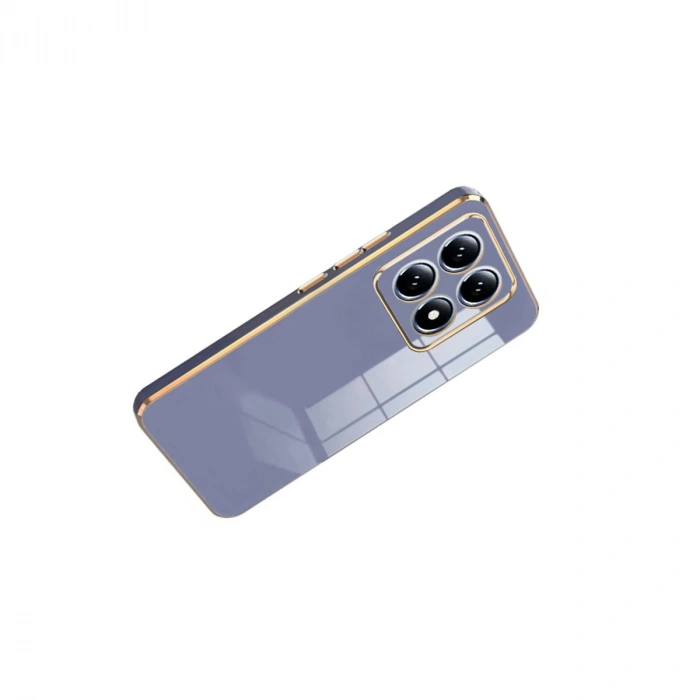 Xiaomi Mi 14t Pro Volet Silikon - Mavi