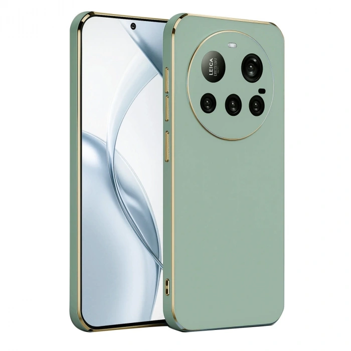 Xiaomi Mi 15 Ultra Kılıf Volet Silikon - Açık Yeşil