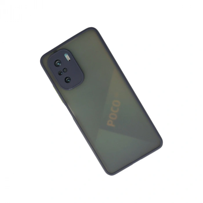 Xiaomi Poco F3 Kılıf Montreal Silikon Kapak - Lacivert