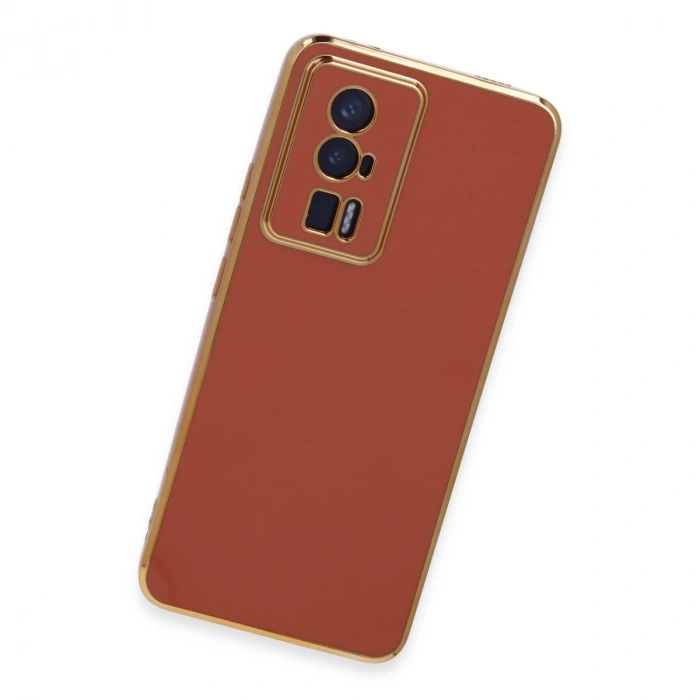 Xiaomi Poco F5 Pro Kılıf Volet Silikon - Kırmızı