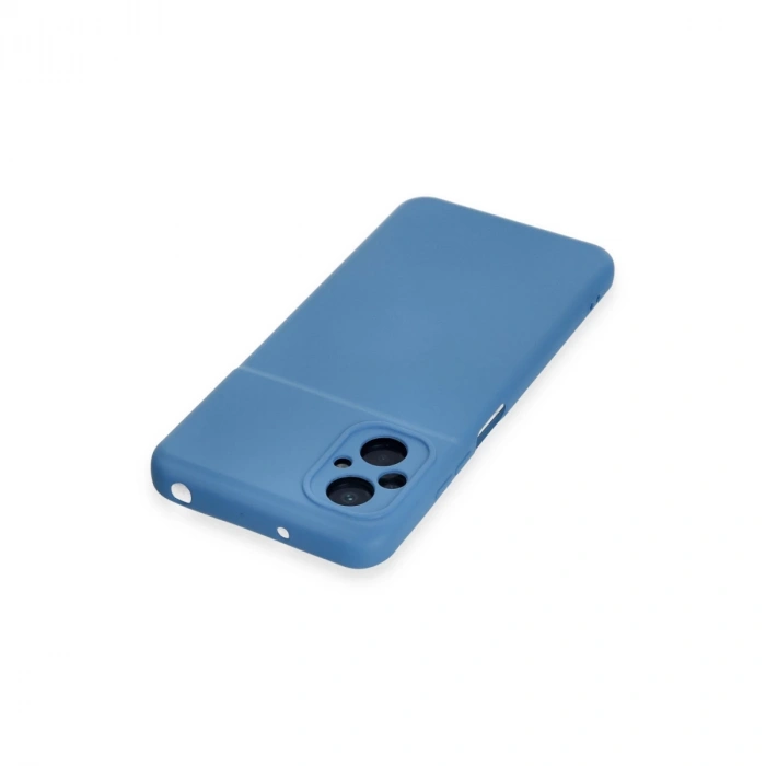 Xiaomi Poco M5 Kılıf Nano İçi Kadife Silikon - Mavi