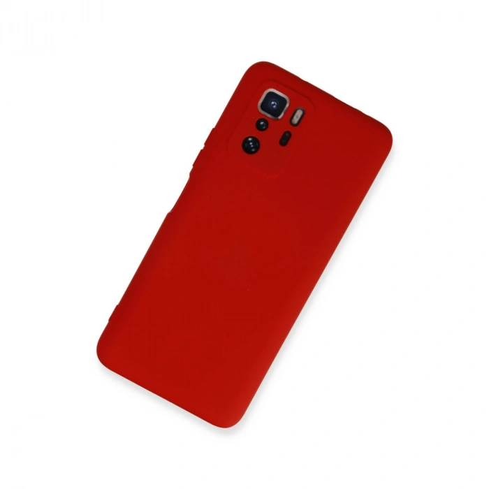 Xiaomi Poco X3 Gt Kılıf Nano İçi Kadife Silikon - Kırmızı