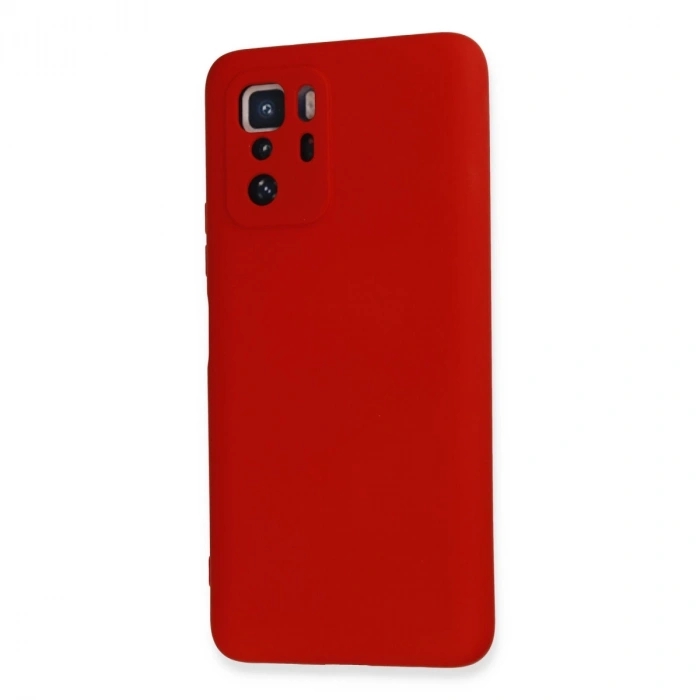 Xiaomi Poco X3 Gt Kılıf Nano İçi Kadife Silikon - Kırmızı