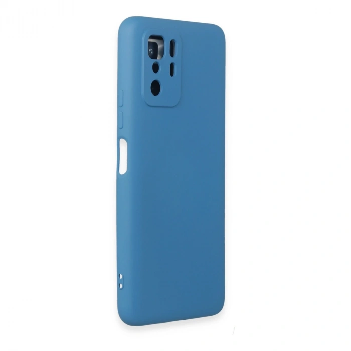 Xiaomi Poco X3 Gt Kılıf Nano İçi Kadife Silikon - Mavi