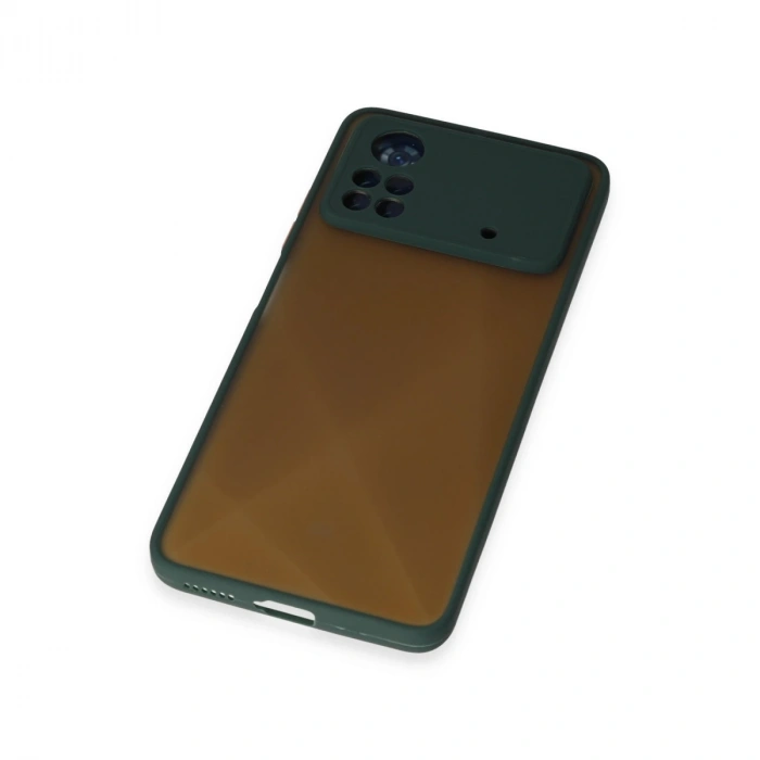 Xiaomi Poco X4 Pro 5g Kılıf Montreal Silikon Kapak - Yeşil