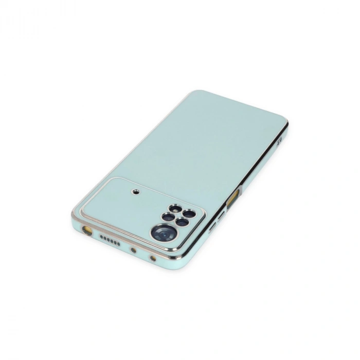 Xiaomi Poco X4 Pro 5g Kılıf Volet Silikon - Açık Yeşil