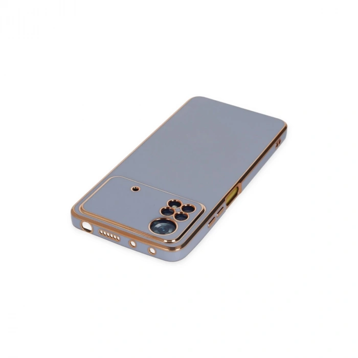 Xiaomi Poco X4 Pro 5g Kılıf Volet Silikon - Mavi