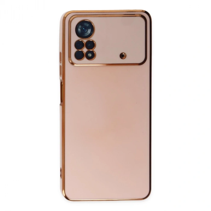 Xiaomi Poco X4 Pro 5g Kılıf Volet Silikon - Pembe