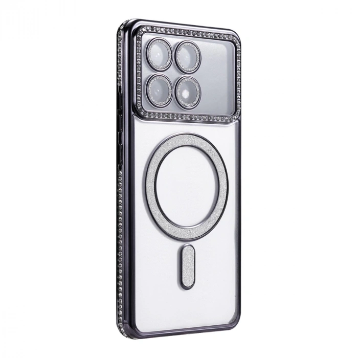 Xiaomi Poco X6 Pro Joke Simli Magneticsafe Kılıf - Siyah