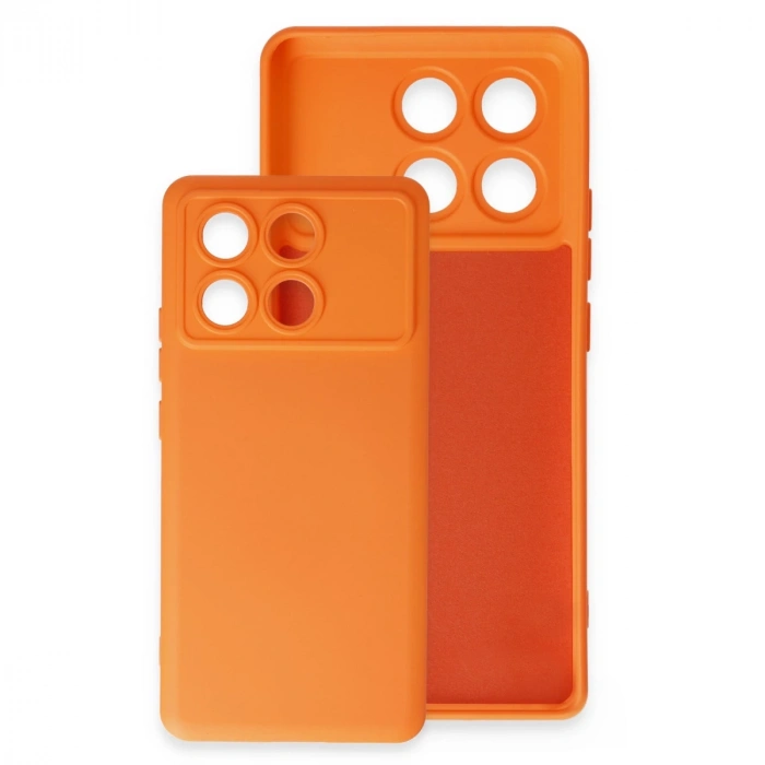 Xiaomi Poco X6 Pro Kılıf Nano İçi Kadife Silikon - Lacivert