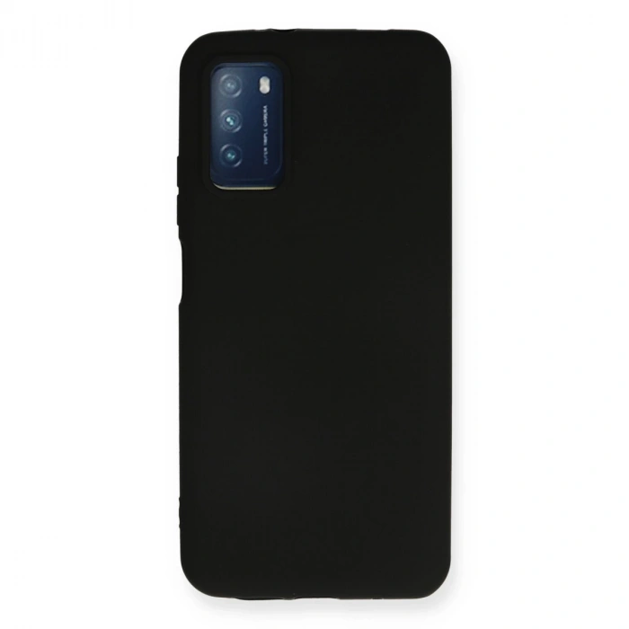 Xiaomi Pocophone M3 Kılıf First Silikon - Siyah