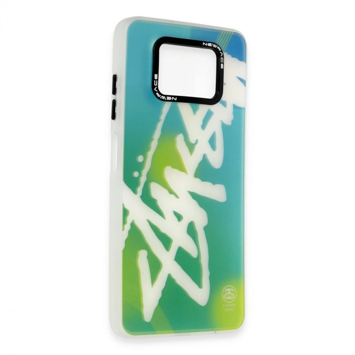 Xiaomi Pocophone X3 Kılıf Estoril Desenli Kapak - Estoril - 2