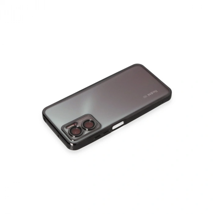 Xiaomi Redmi 10 5g Kılıf Razer Lensli Silikon - Siyah