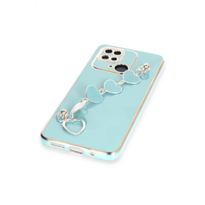 Xiaomi Redmi 10c Kılıf Esila Silikon - Su Yeşili