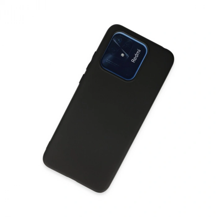 Xiaomi Redmi 10c Kılıf First Silikon - Siyah