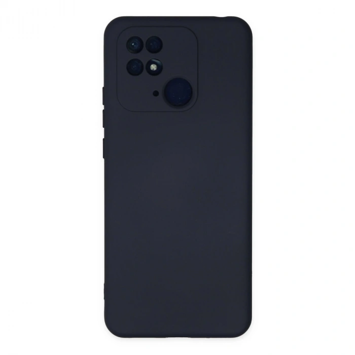 Xiaomi Redmi 10c Kılıf Nano İçi Kadife Silikon - Lacivert