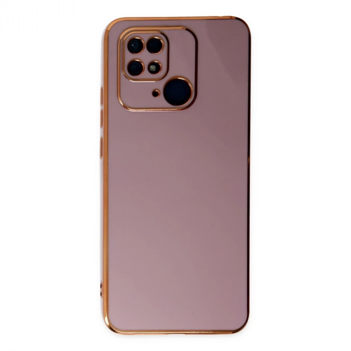 Xiaomi Redmi 10c Kılıf Volet Silikon - Mor