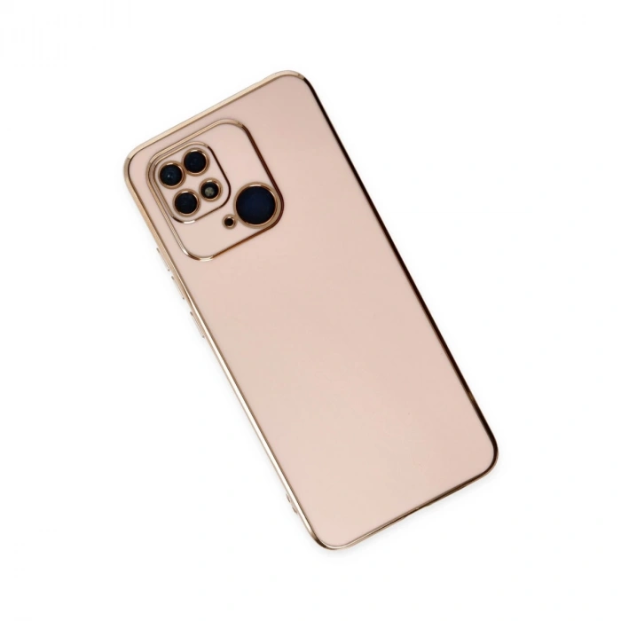 Xiaomi Redmi 10c Kılıf Volet Silikon - Pembe