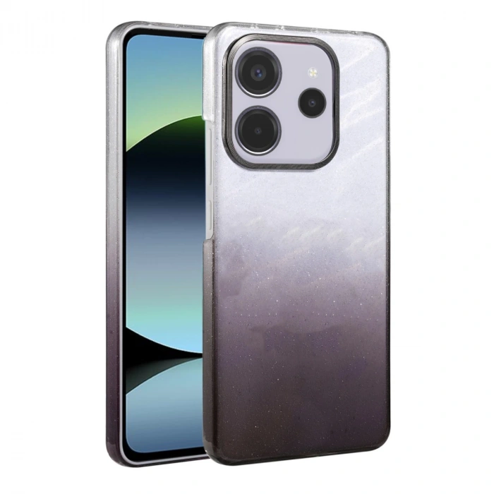 Xiaomi Redmi 12 Glossy Kapak - Siyah