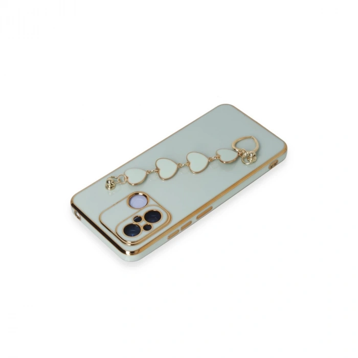 Xiaomi Redmi 12c Kılıf Esila Silikon - Su Yeşili