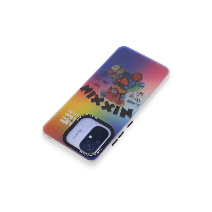 Xiaomi Redmi 12c Kılıf Estoril Desenli Kapak - Estoril - 11