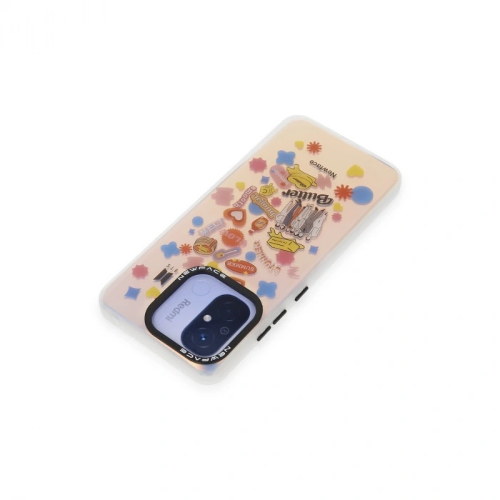 Xiaomi Redmi 12c Kılıf Estoril Desenli Kapak - Estoril - 16