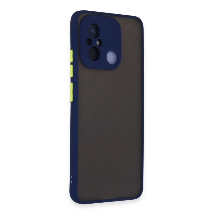 Xiaomi Redmi 12c Kılıf Montreal Silikon Kapak - Lacivert