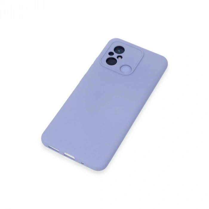 Xiaomi Redmi 12c Kılıf Nano İçi Kadife Silikon - Lila