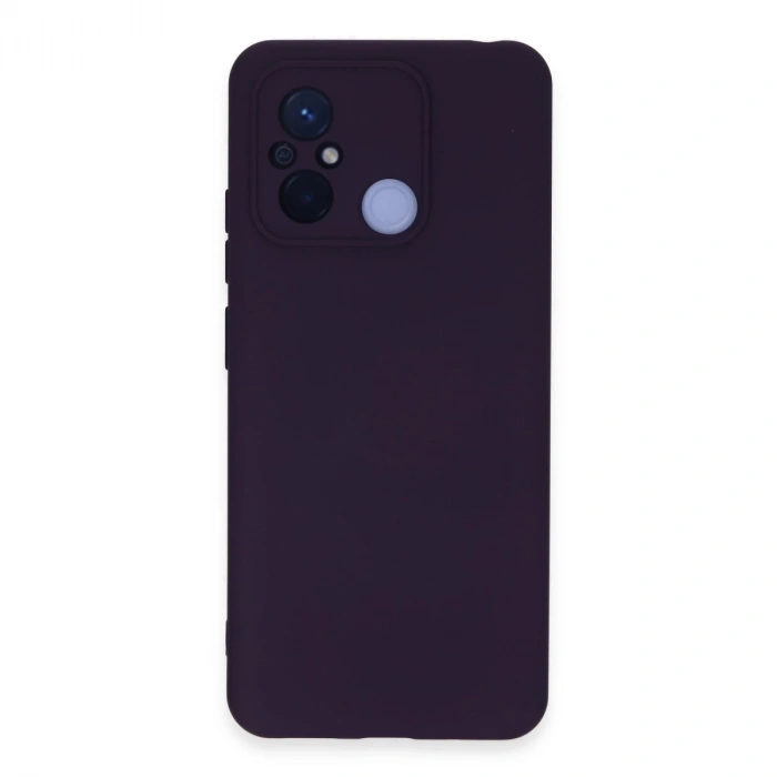 Xiaomi Redmi 12c Kılıf Nano İçi Kadife Silikon - Mor
