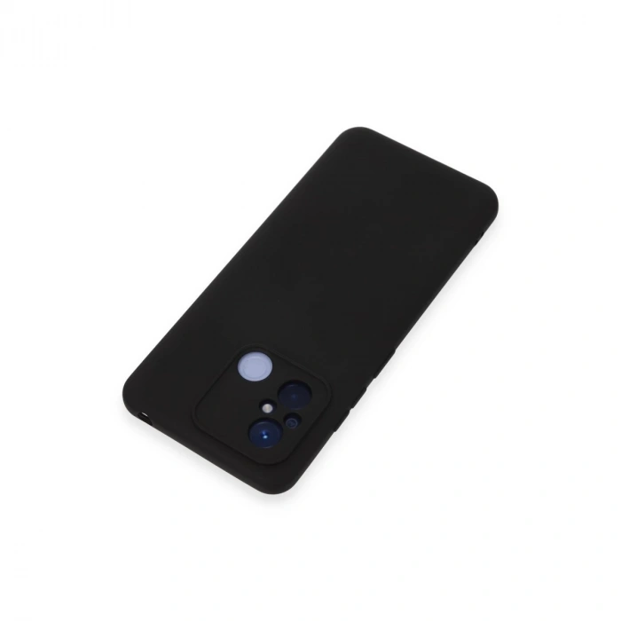 Xiaomi Redmi 12c Kılıf Nano İçi Kadife Silikon - Siyah