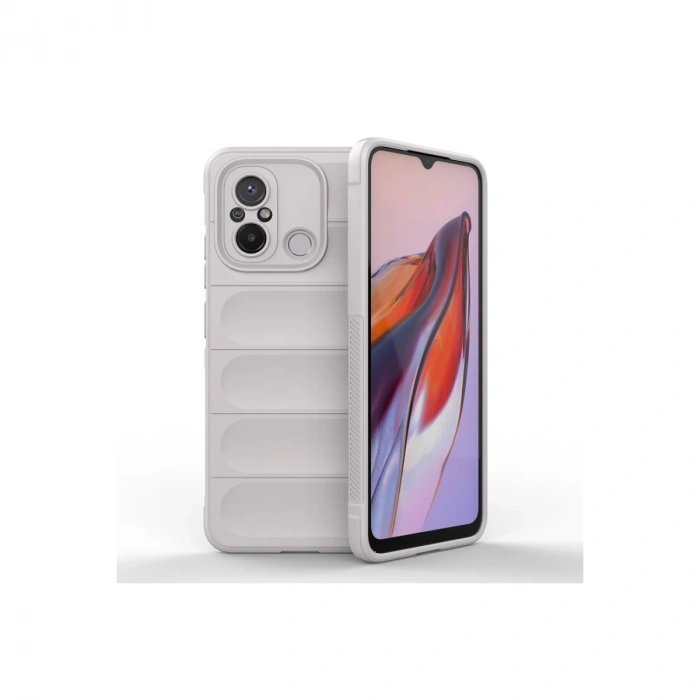 Xiaomi Redmi 12c Kılıf Optimum Silikon - Krem