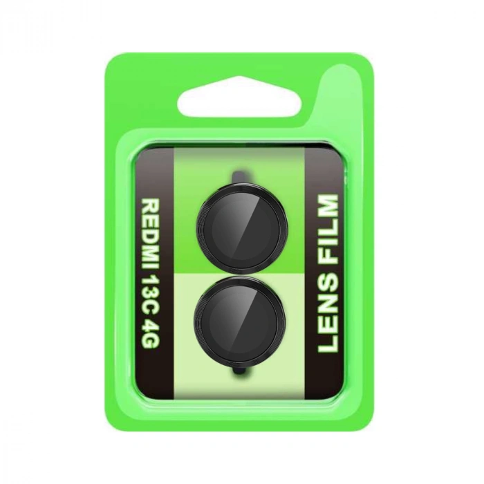 Xiaomi Redmi 13c Raze Metal Kamera Lens - Siyah