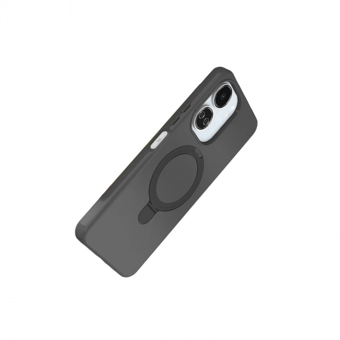 Xiaomi Redmi 13c Regal Magsafe Standlı Kapak - Titan Gri