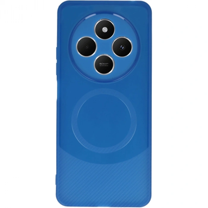 Xiaomi Redmi 14c Kılıf Maya Karbon Kapak - Lacivert