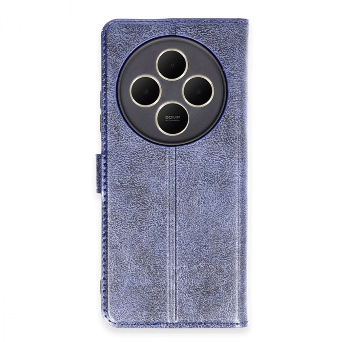 Xiaomi Redmi 14c Kılıf Trend S Plus Kapaklı Kılıf - Lacivert