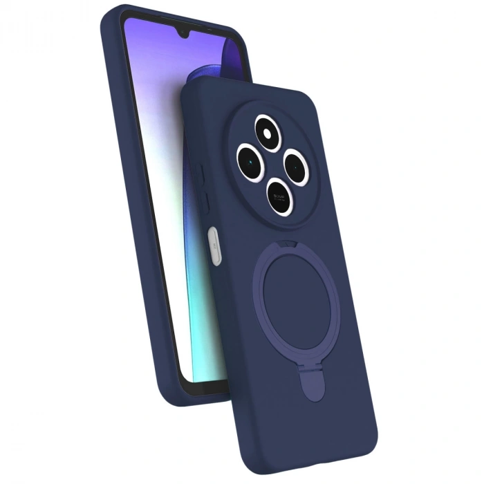 Xiaomi Redmi 14c Regal Magsafe Standlı Kapak - Lacivert