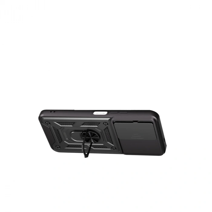 Xiaomi Redmi 15c 4g Pars Lens Yüzüklü Silikon - Siyah