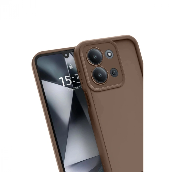 Xiaomi Redmi 15c 4g Viera Silikon - Kahverengi