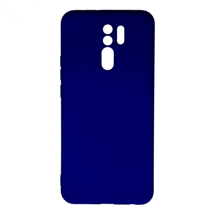 Xiaomi Redmi 9 Kılıf Nano İçi Kadife Silikon - Lacivert