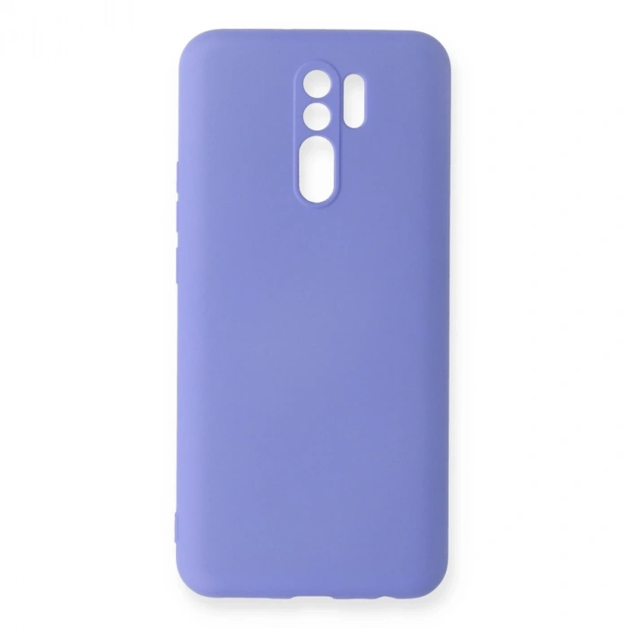 Xiaomi Redmi 9 Kılıf Nano İçi Kadife Silikon - Lila