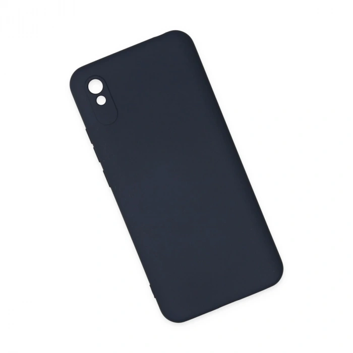 Xiaomi Redmi 9a Kılıf Nano İçi Kadife Silikon - Lacivert
