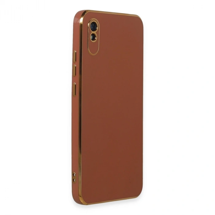 Xiaomi Redmi 9a Kılıf Volet Silikon - Kırmızı