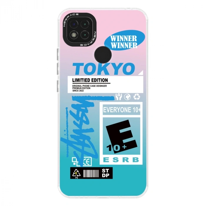 Xiaomi Redmi 9c Kılıf Estoril Desenli Kapak - Estoril - 1