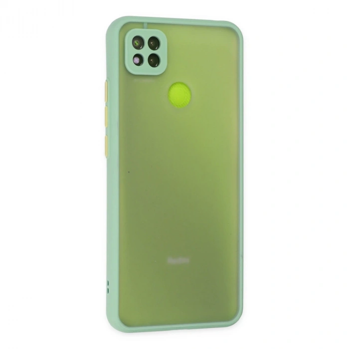 Xiaomi Redmi 9c Kılıf Montreal Silikon Kapak - Turkuaz