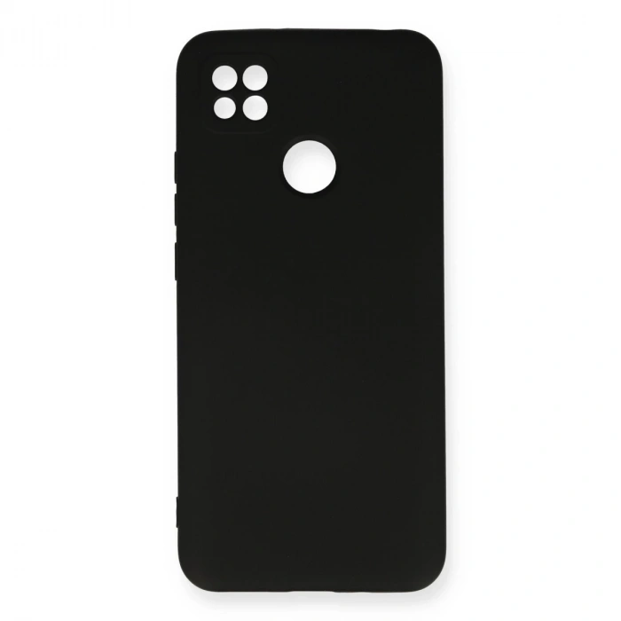 Xiaomi Redmi 9c Kılıf Nano İçi Kadife Silikon - Siyah